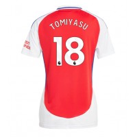 Arsenal Takehiro Tomiyasu #18 Domaci Dres za Ženska 2024-25 Kratak Rukav